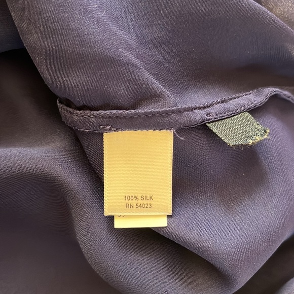 Stunning Jewel Toned Silk Blouse - Picture 7 of 8